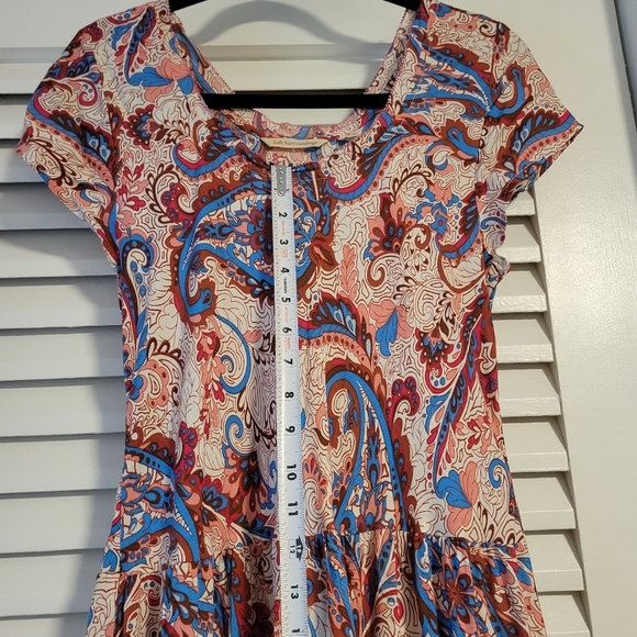 Soft surroundings Kara Framboise Paisley Maxi dress. - Picture 15 of 16